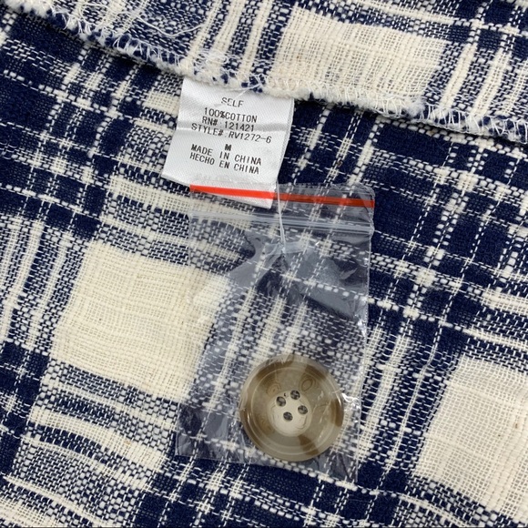 Ellison Tartan Plaid Collared Open Front Vest - Picture 6 of 7